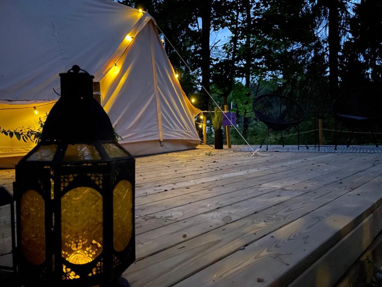 Tent Delhi A B&B In A Luxury Glamping Style Mariefred Exteriér fotografie